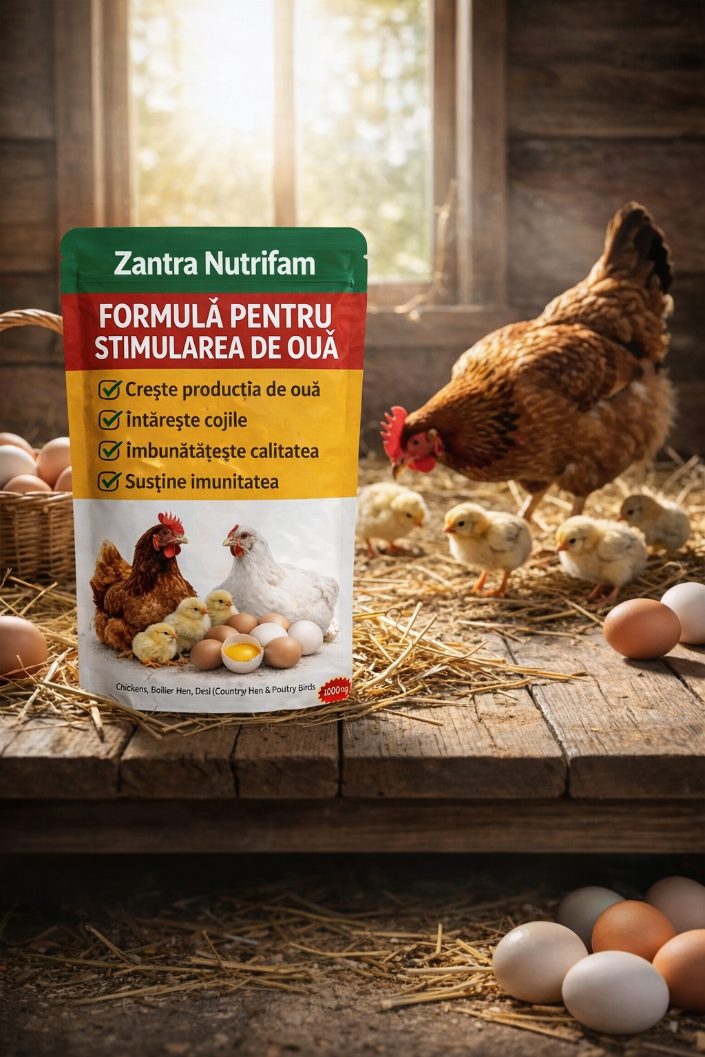 Formula pentru stimularea producției de ouă de pasăre – Stimulează producția de ouă în mod natural