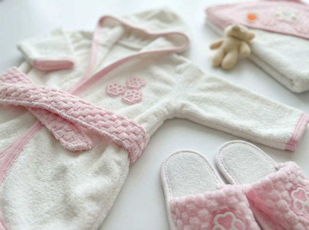 Set Bebe - Băiță 4 Piese 🛁 100% Bumbac