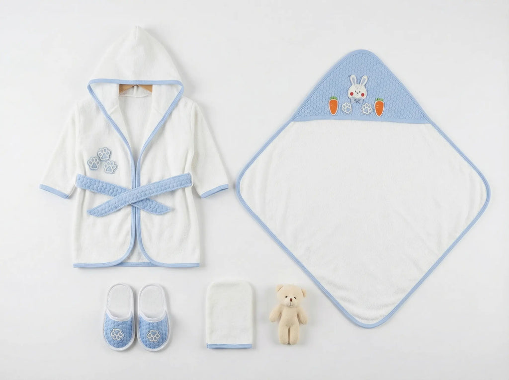 Set Bebe - Băiță 4 Piese 🛁 100% Bumbac