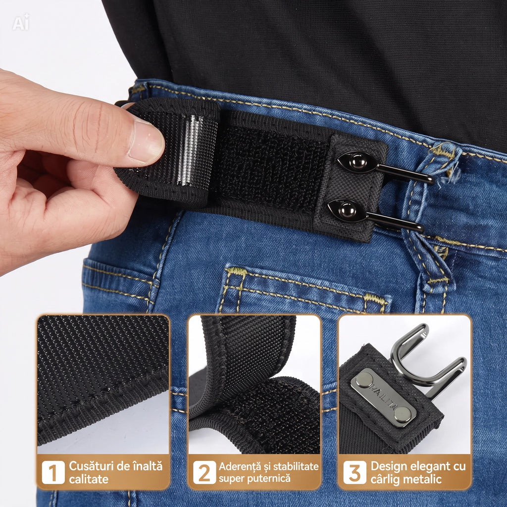 BeltPro – Curea elastică ultra confortabilă fără cataramă (pachet de 2)