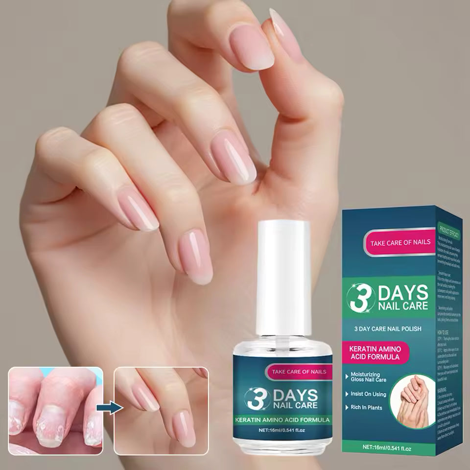 Gel de reparare a unghiilor și revitalizare keratina