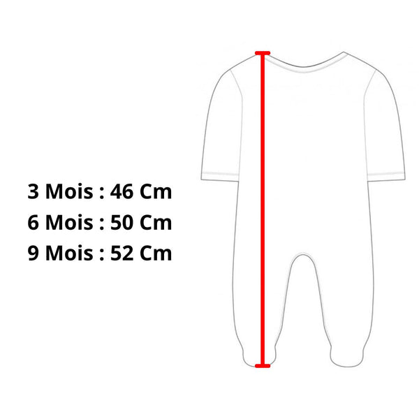 Body pentru bebeluși cu papion, bumbac, 3-9 luni