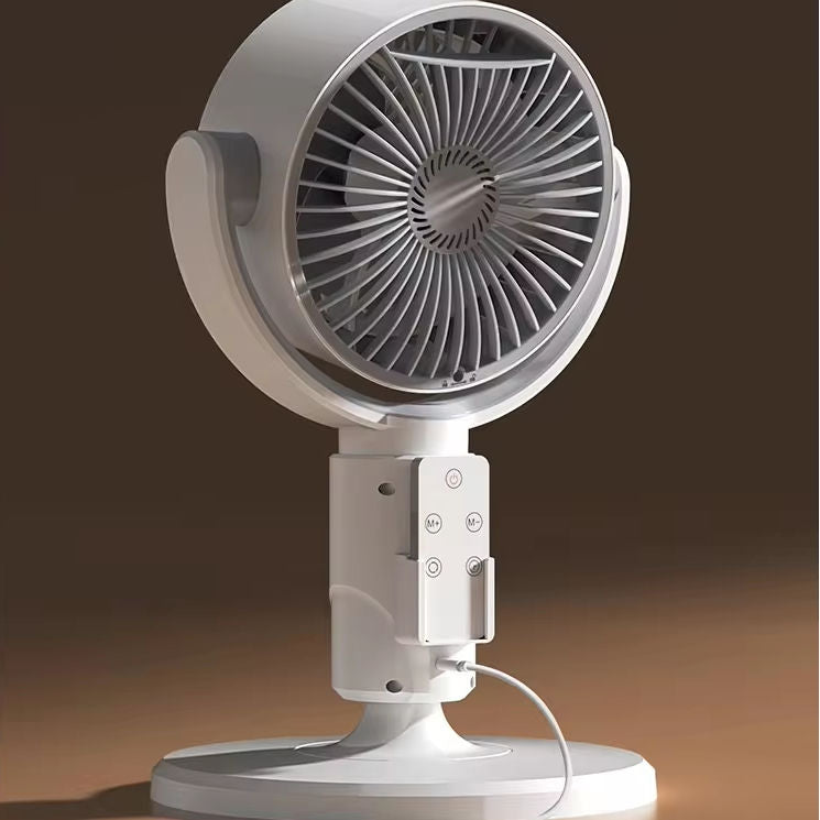 Ventilator fără fir , 5 trepte de viteza , Telecomandă wireless , Economie energie