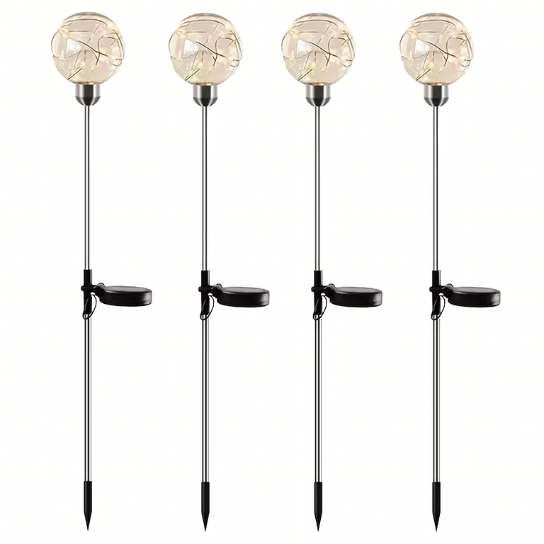 Set 2 Lumini Solare Garden Led Ball