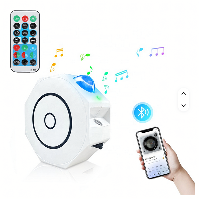 Boxa bluetooth + telecomandă , Proiector de stele, lampă led