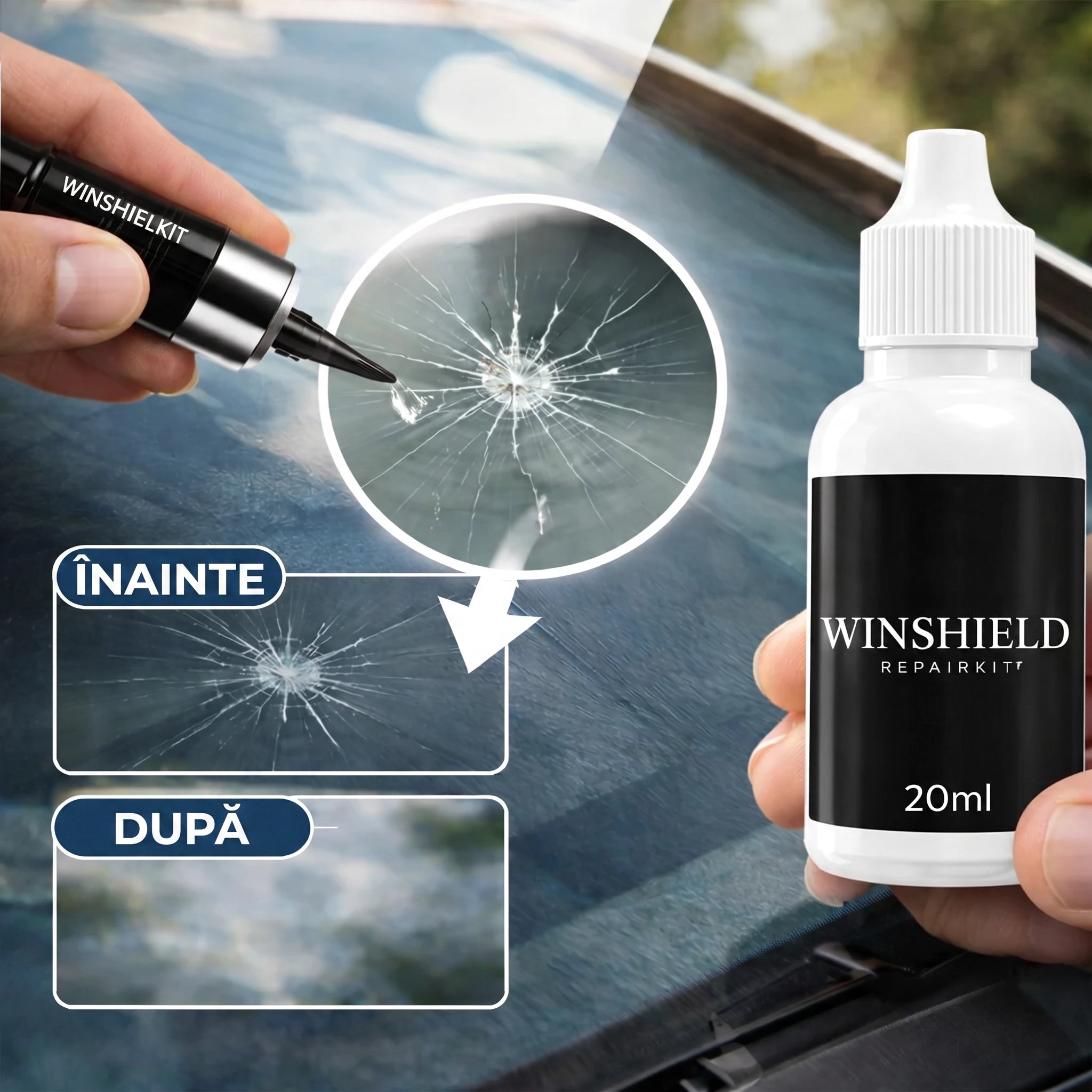 Kit reparatie parbriz / sticlă